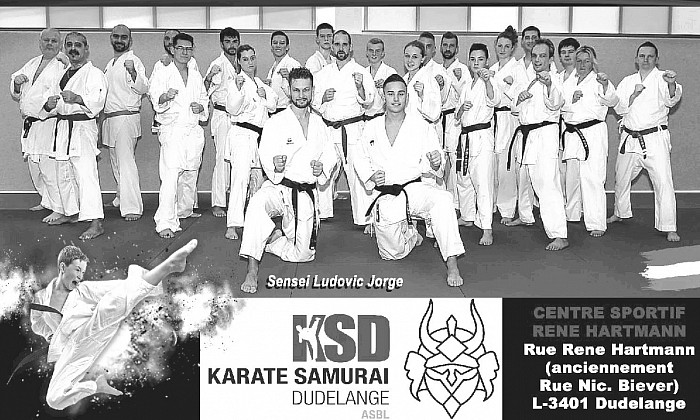 TEAM K.S.D Champion du Luxembourg par Equipe 2023 Senior Hommes