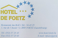 Hotel de Foetz